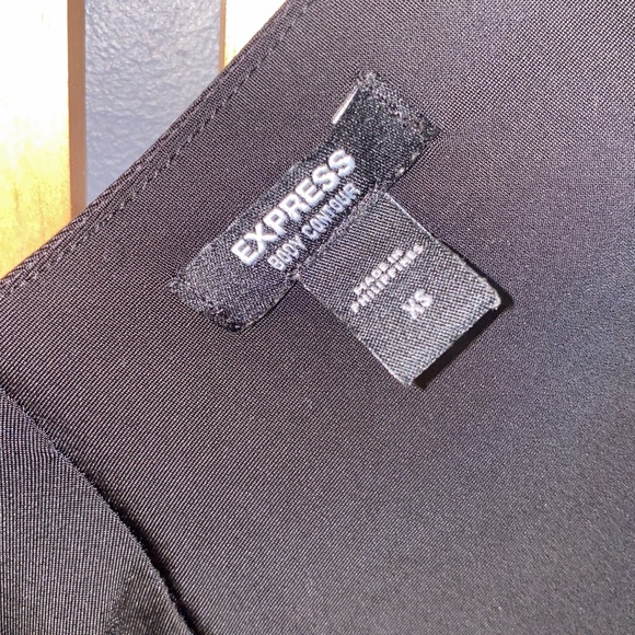 Express body contour black bodysuit - Picture 3 of 3